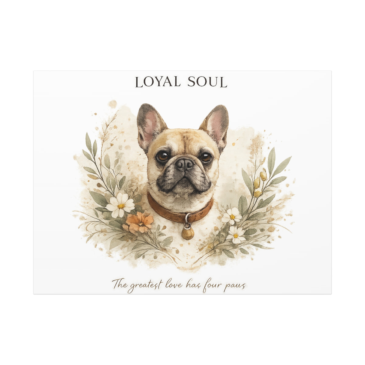 Loyal Soul | Dog Mom Collection Matte Canvas