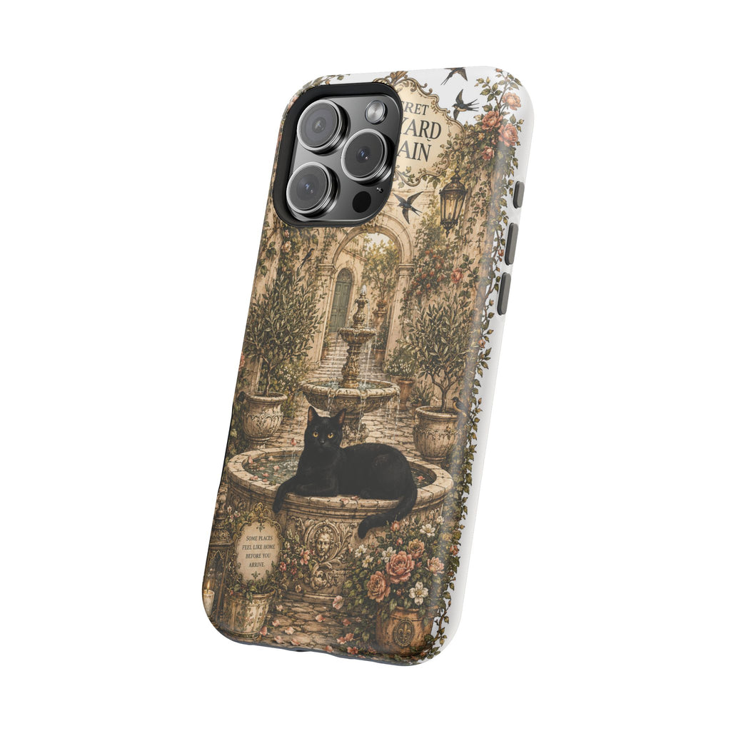 THE SECRET COURTYARD FOUNTAIN | Phone case