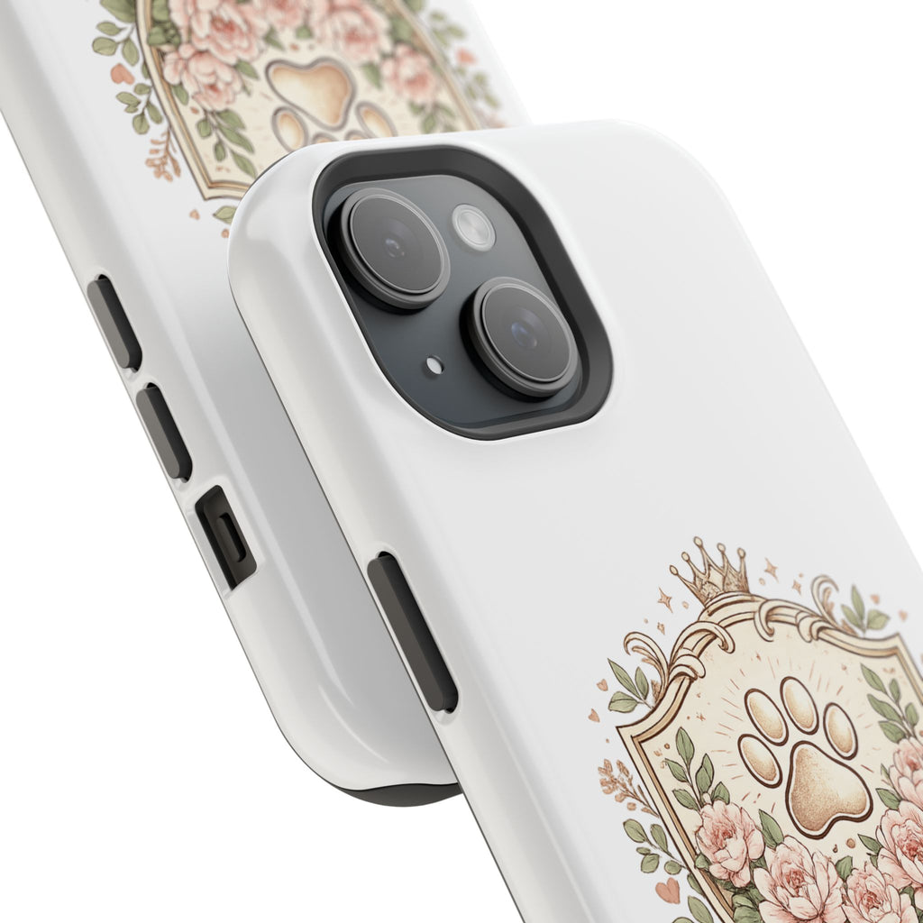 Floral Paw Crest Phone case