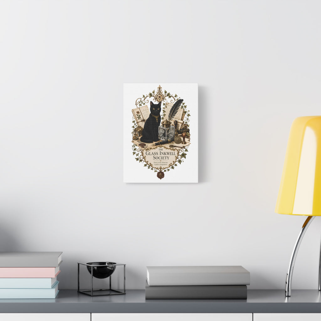THE GLASS INKWELL SOCIETY | Matte Canvas, Stretched