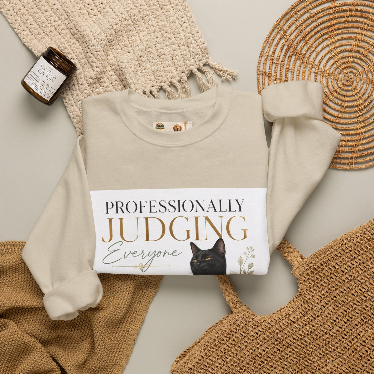 Professionally Judging Everyone | Rescue Collection Sweatshirt
