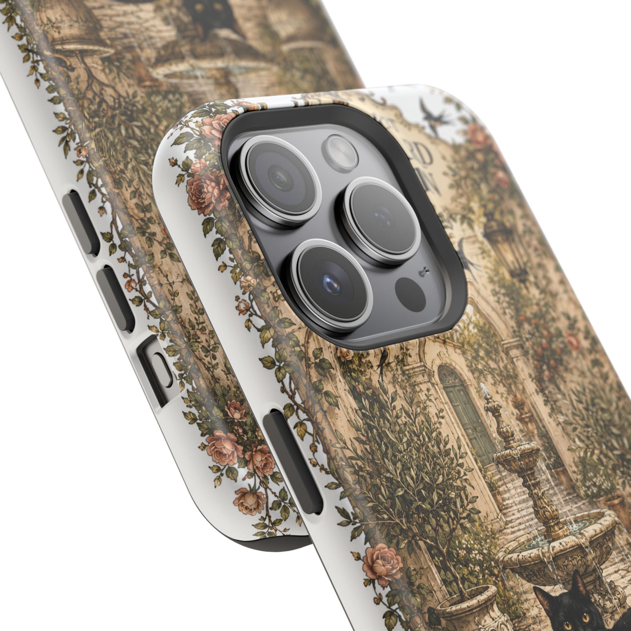 THE SECRET COURTYARD FOUNTAIN | Phone case