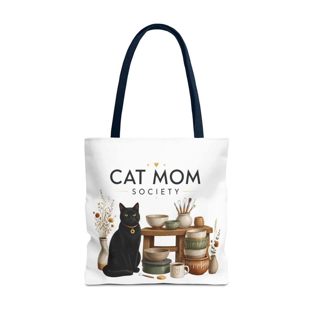The Pottery Studio Morning | Cat Mom Collection Totebag