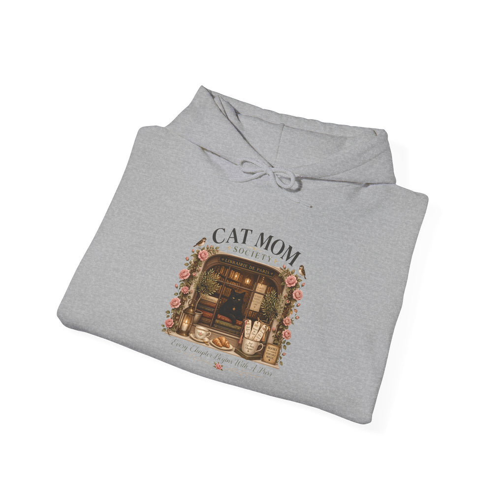 THE PARISIAN BOOKSHOP WINDOW | Gildan Heavy Blend™ Hoodie (18500)