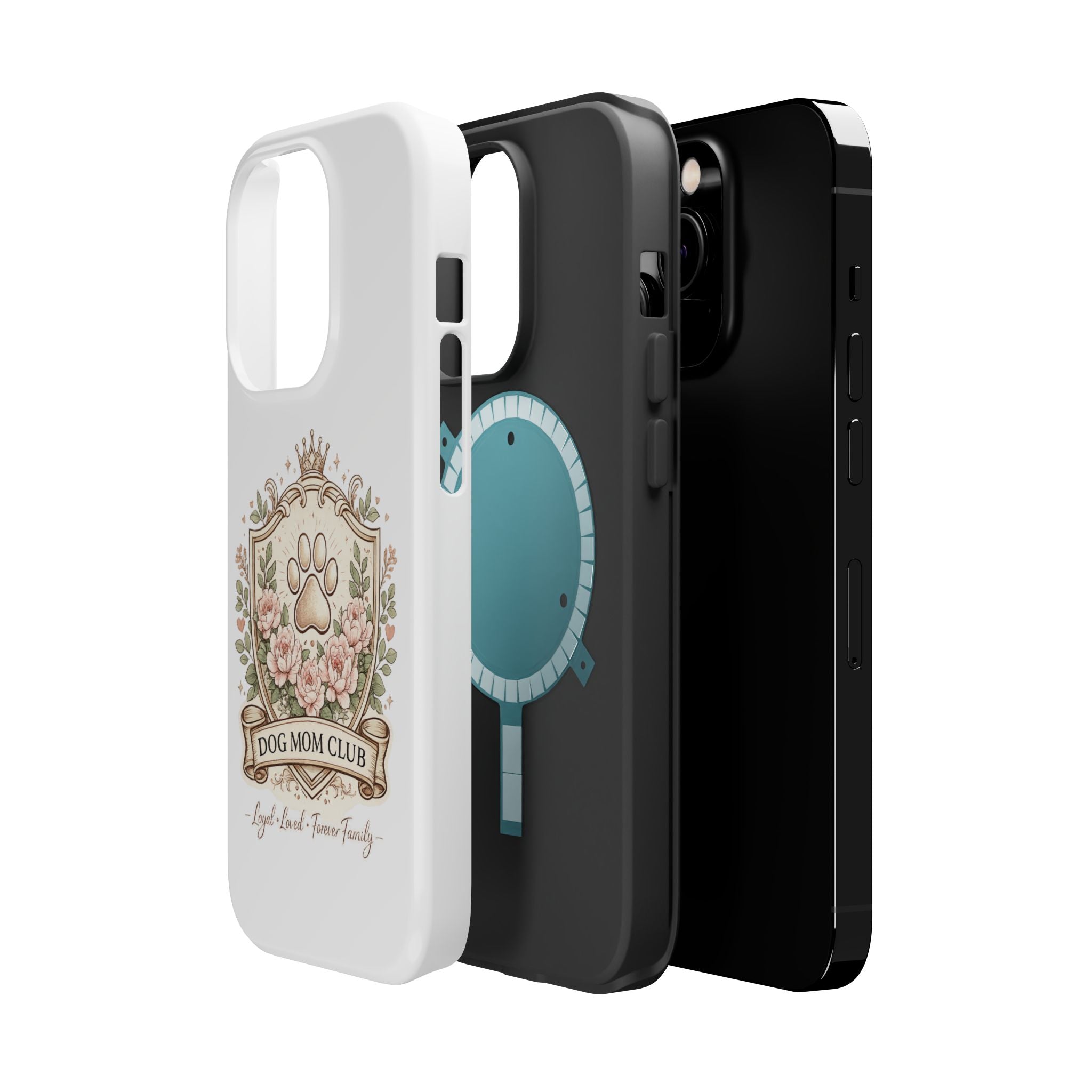 Floral Paw Crest Phone case
