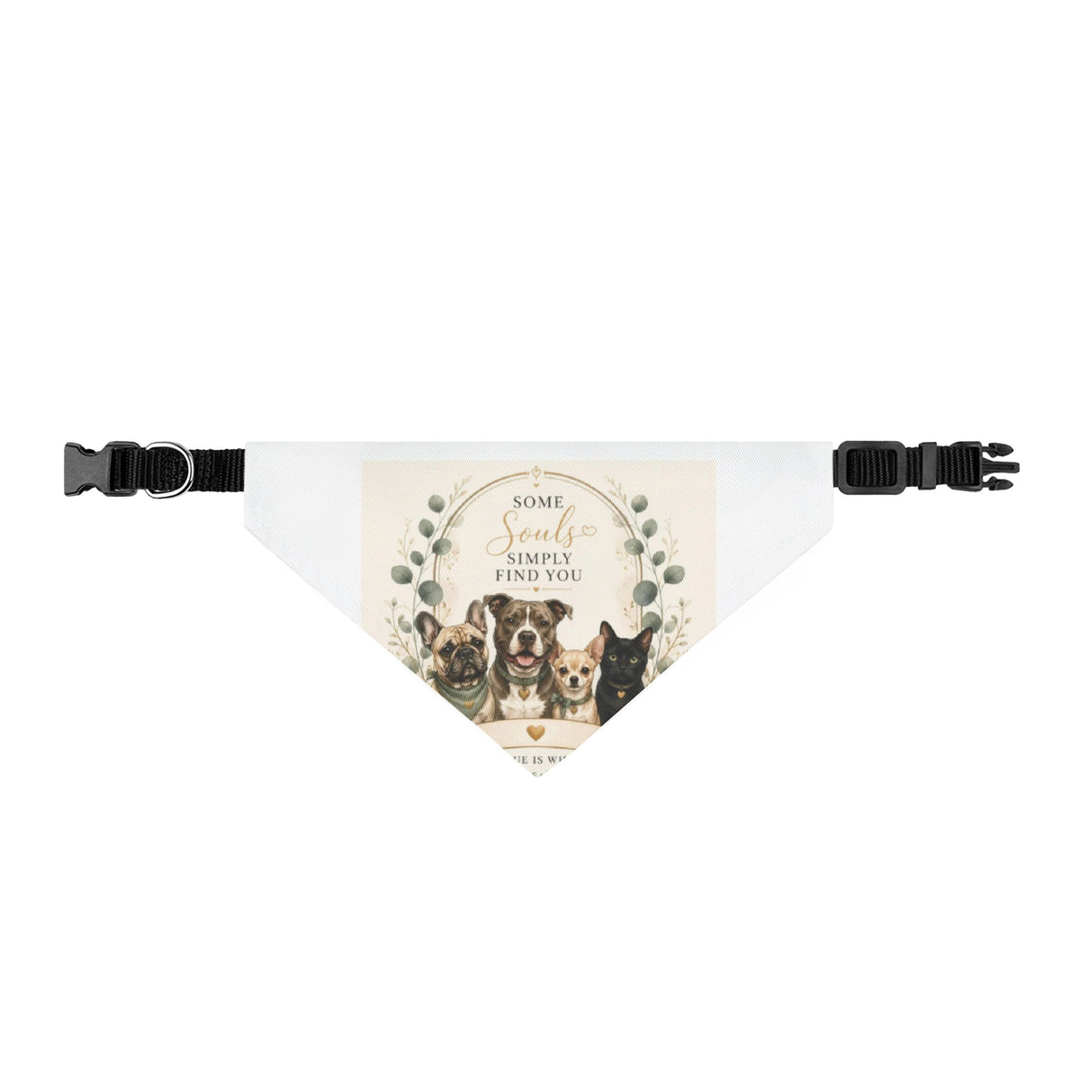 Some soul simply finds you | Rescue Collection Pet Bandana