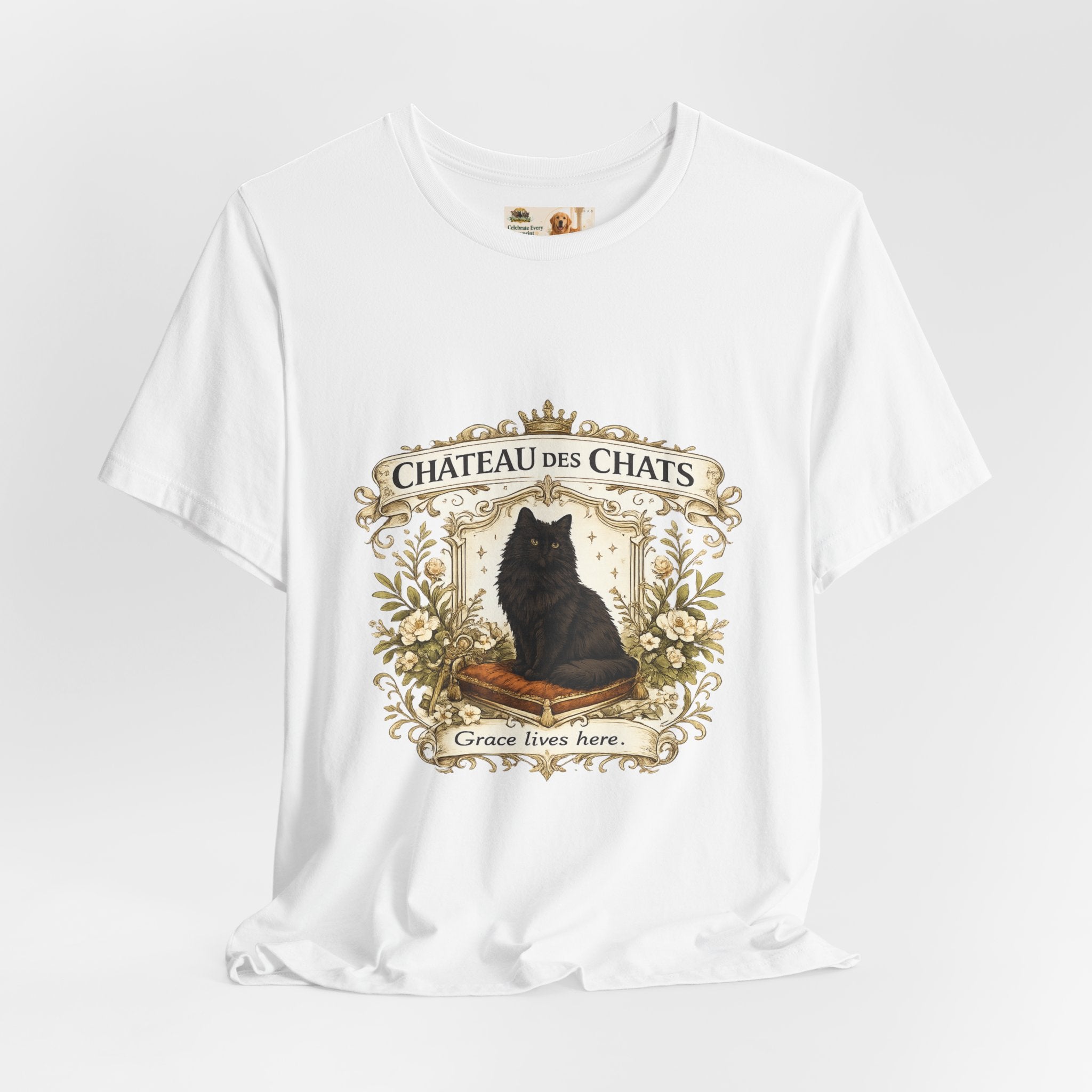 Chateau des Chats | Bella+Canvas 3001 Unisex Jersey T-Shirt