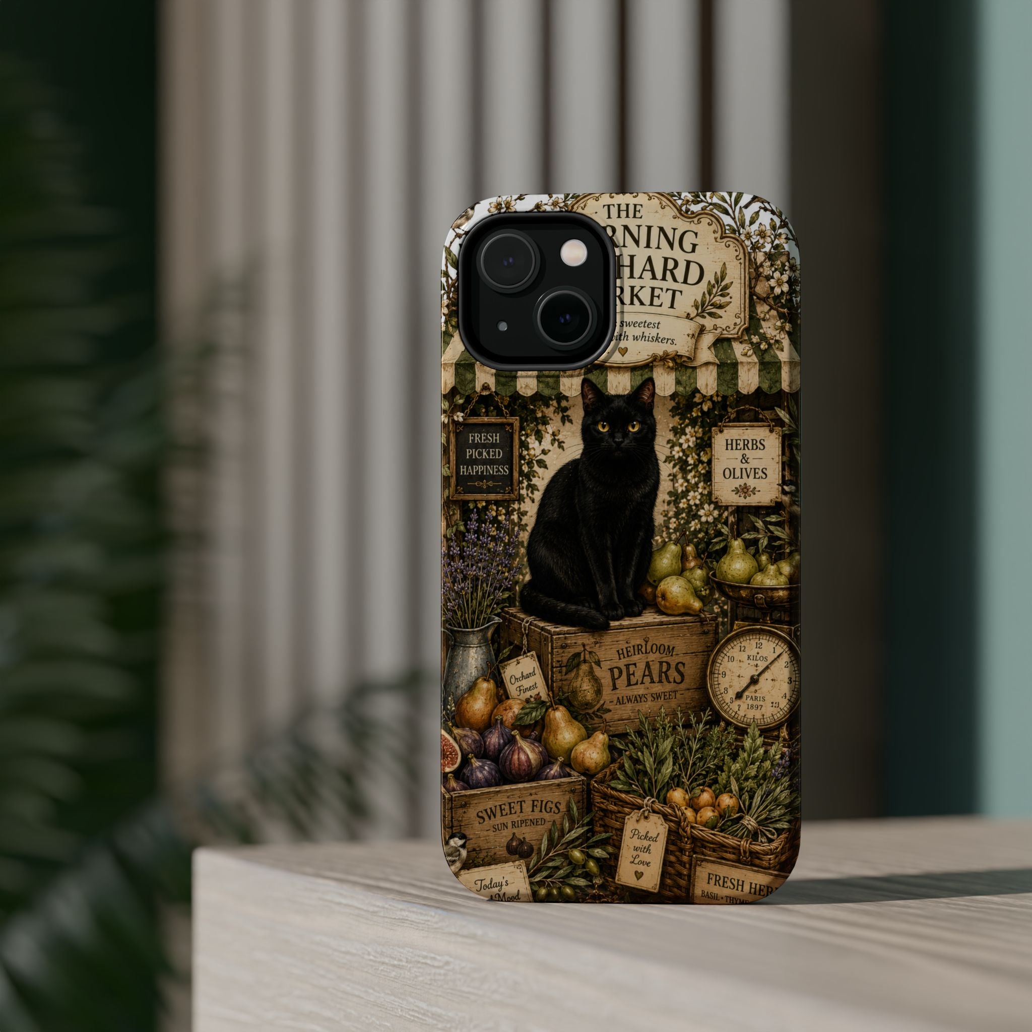 THE MORNING ORCHARD MARKET | Phone case