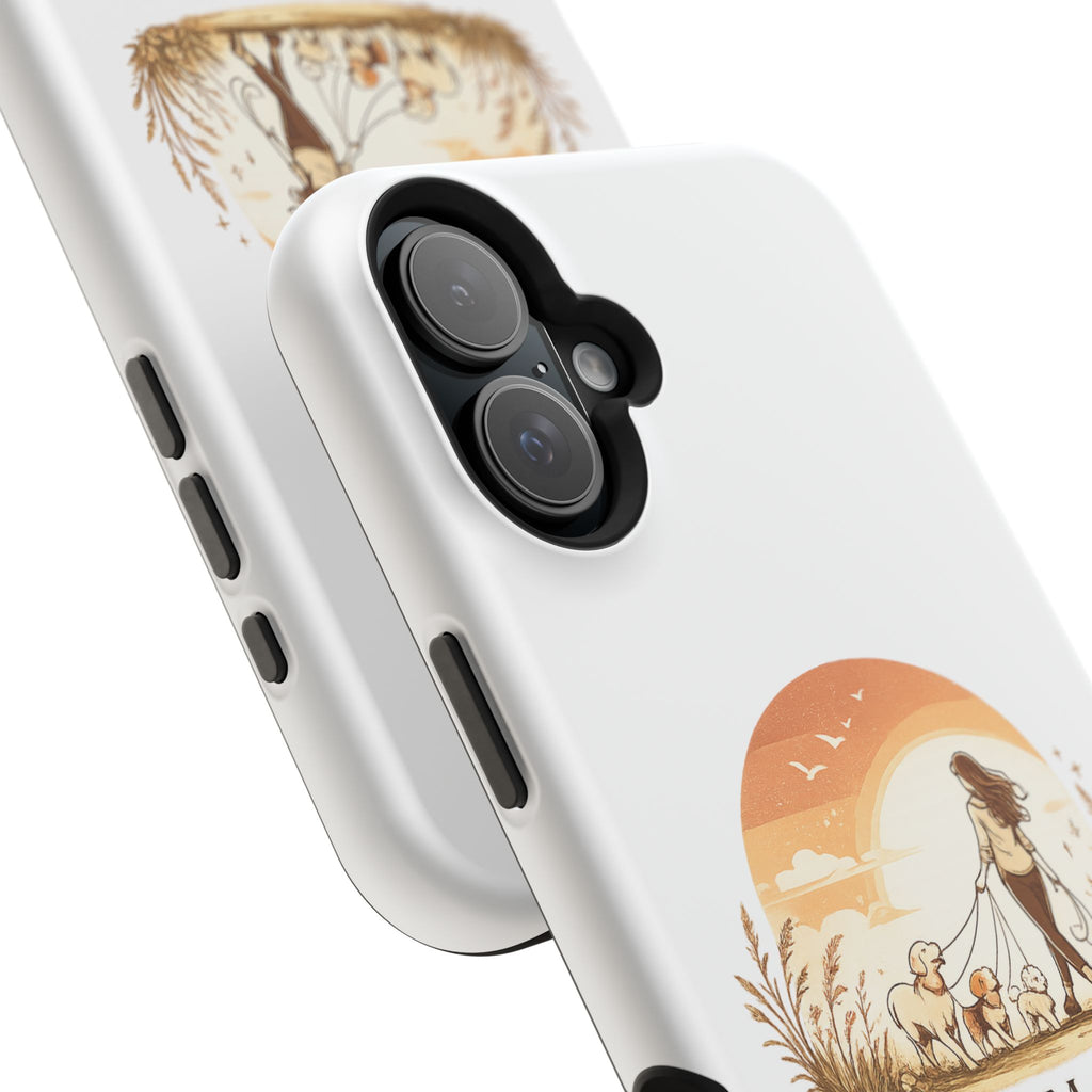 Golden Hour Walk Phone case