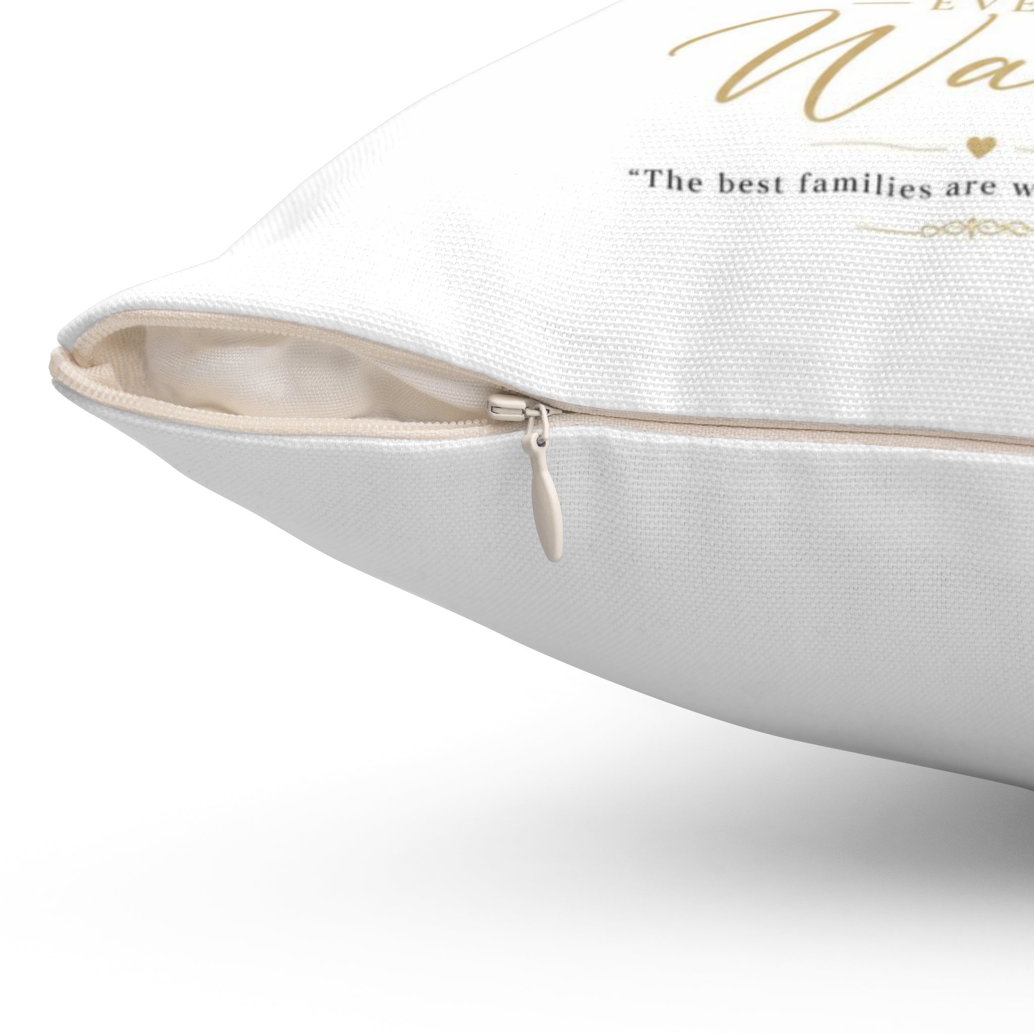 WORTH THE WAIT | Spun Polyester Square Pillow
