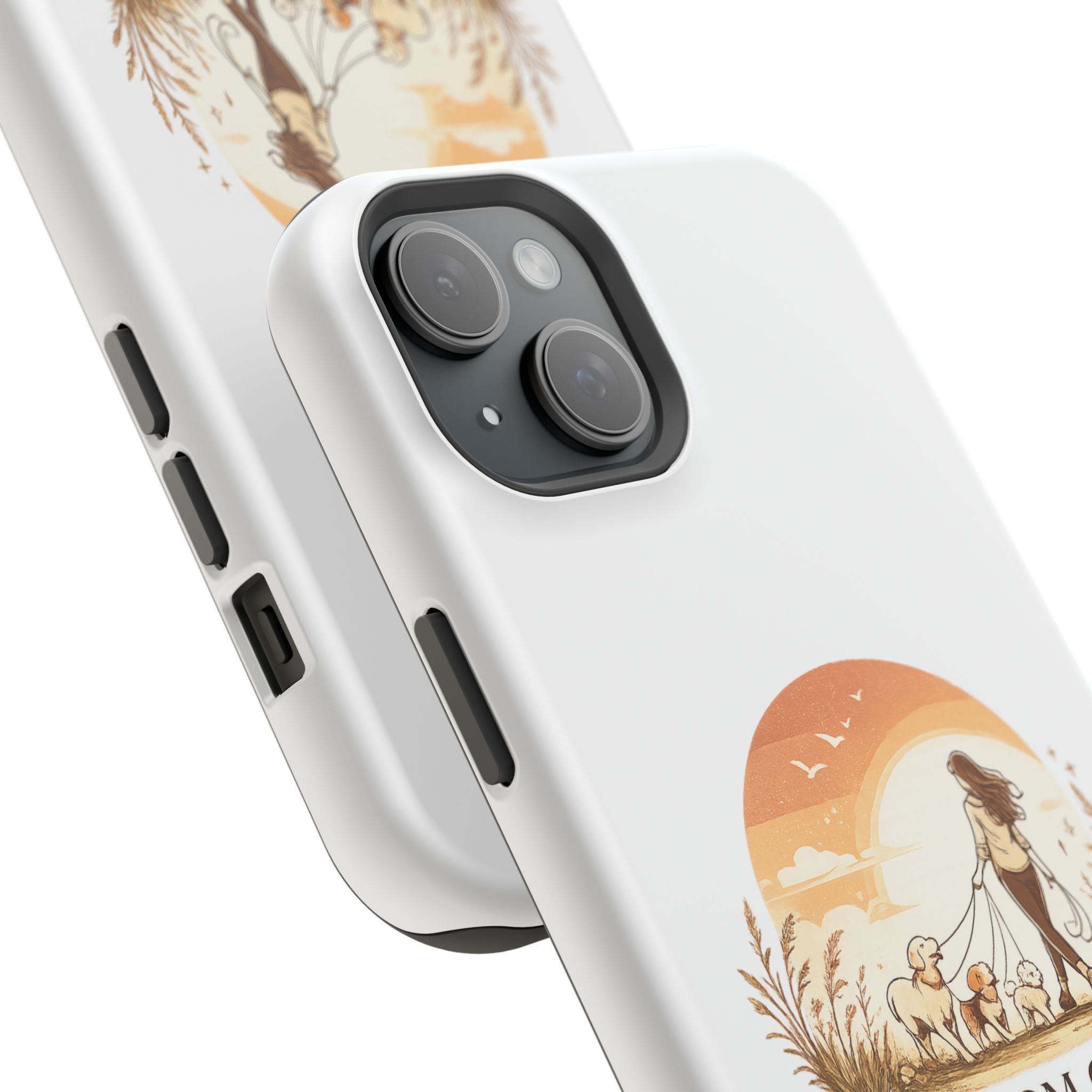 Golden Hour Walk Phone case