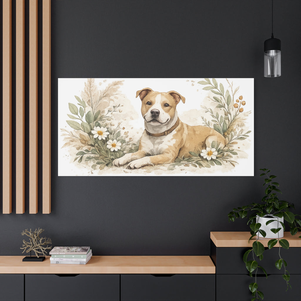 Dog Mom's Wild Garden | Matte Canvas, Stretched, 1.25"