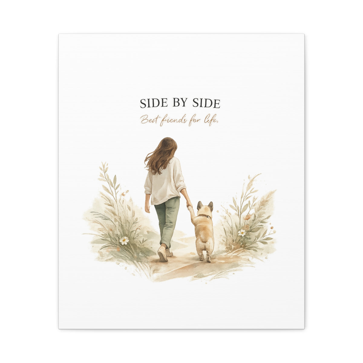 Together Forever | Dog Mom Collection Matte Canvas