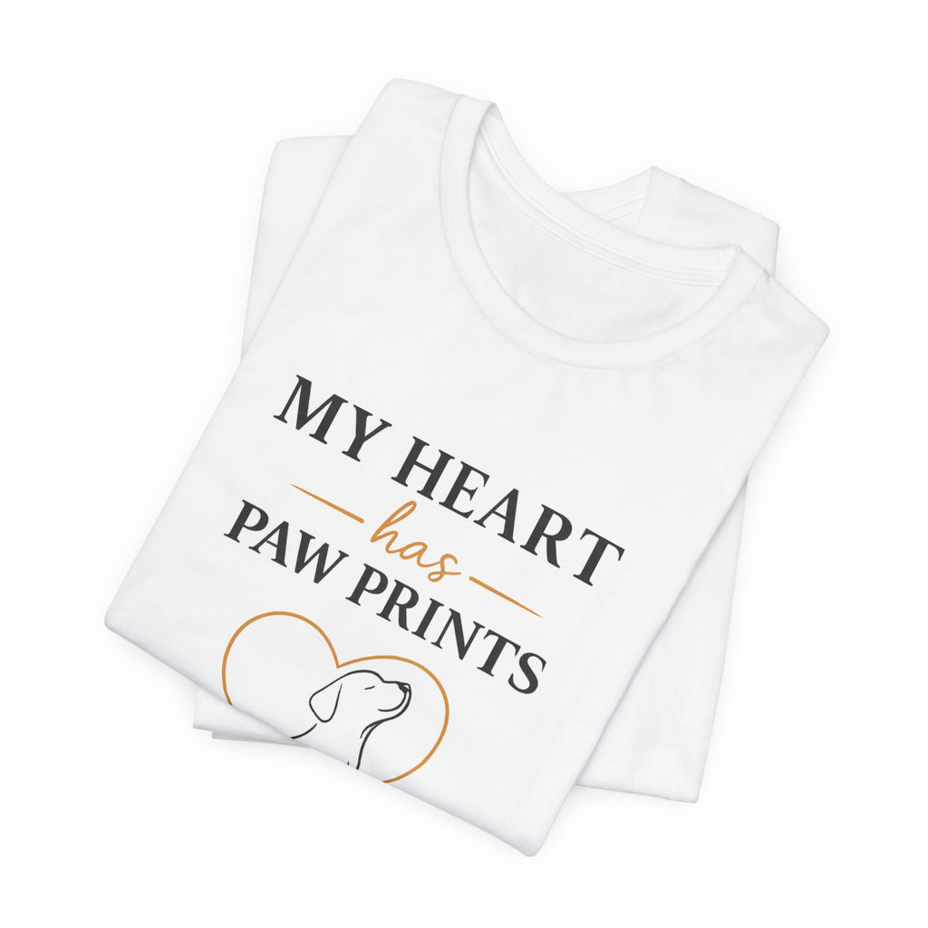 My Heart Has Paw Prints | Dog Lover T-Shirt