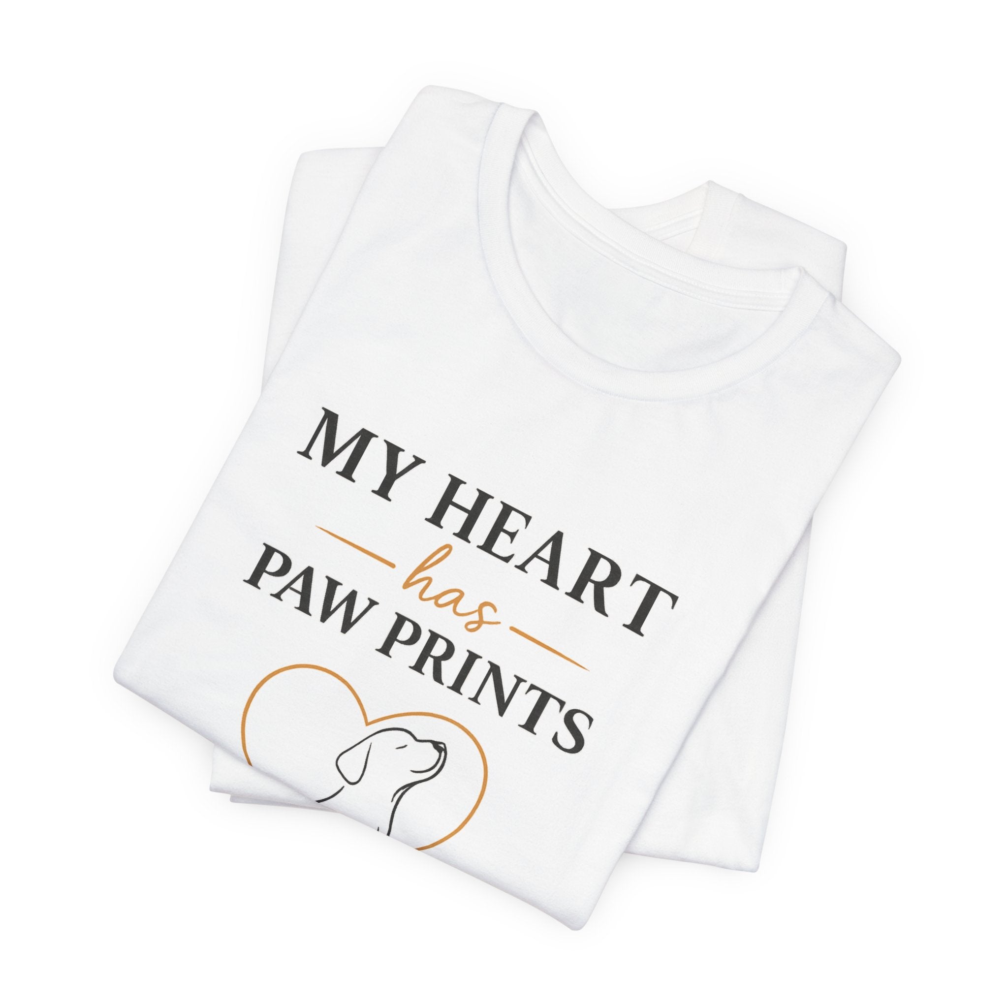 My Heart Has Paw Prints | Dog Lover T-Shirt