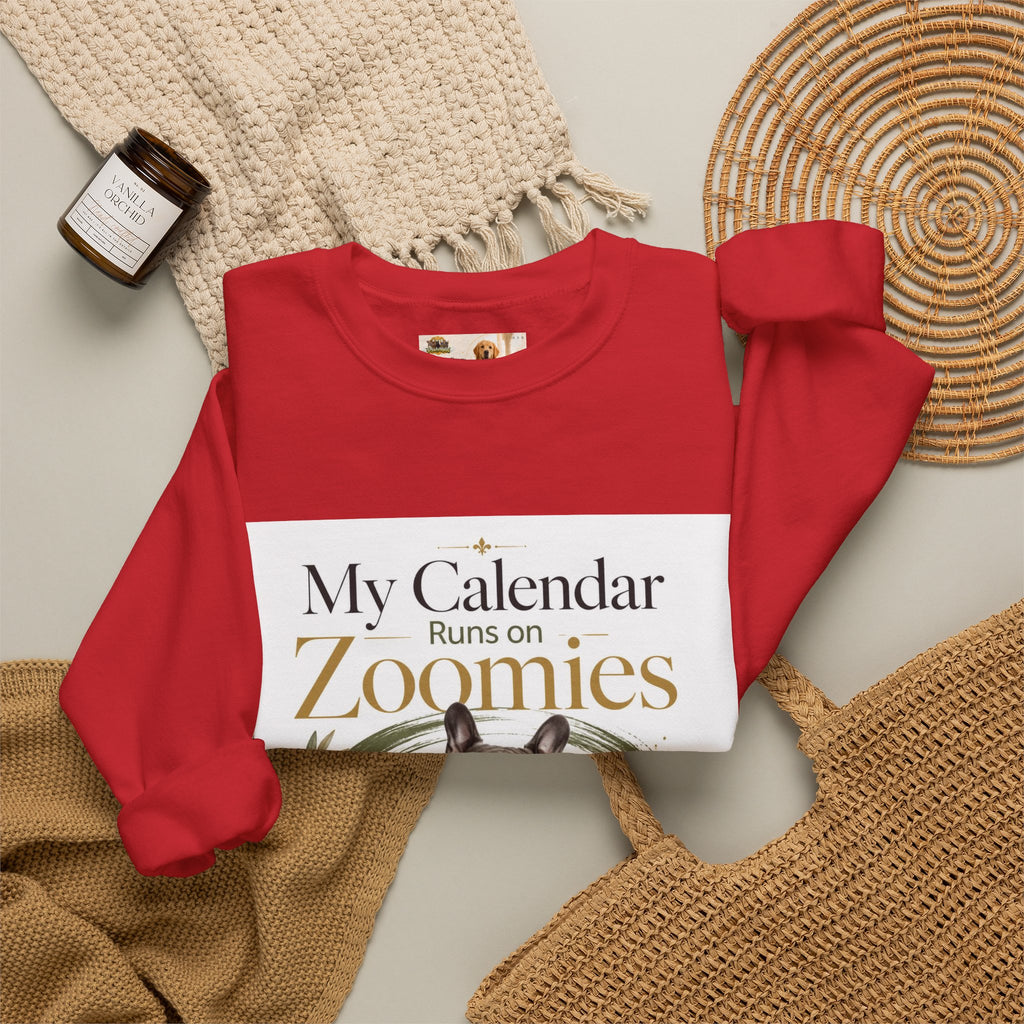 My Calendar Runs on Zoomies | Rescue Collection Sweatshirt