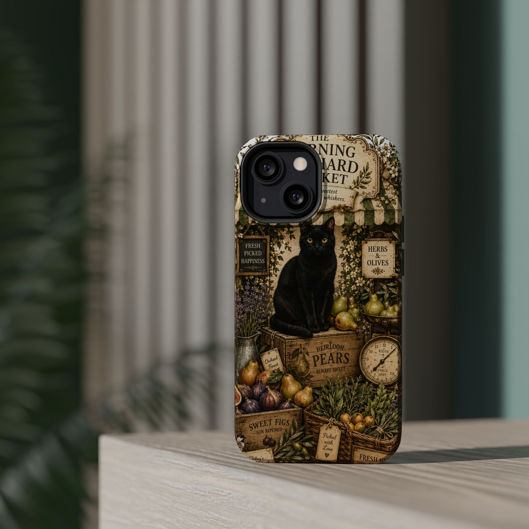 THE MORNING ORCHARD MARKET | Phone case
