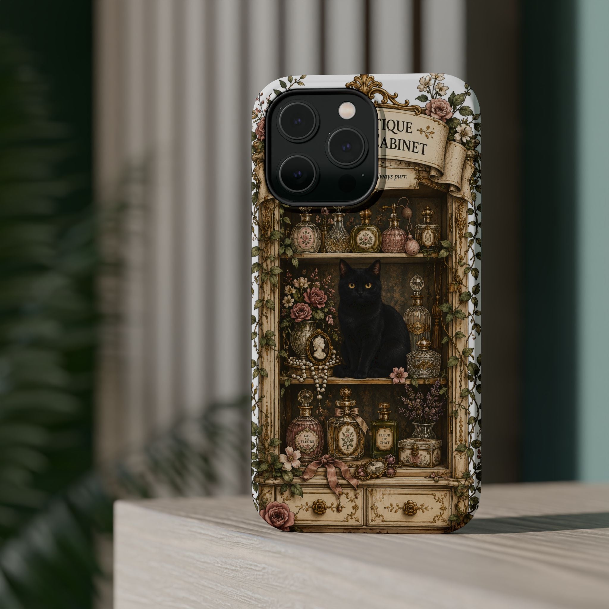 THE ANTIQUE PERFUME CABINET | Phone case