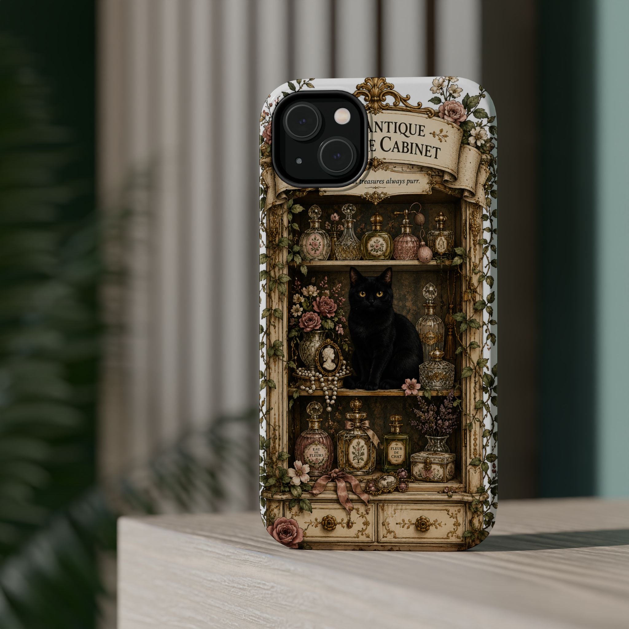 THE ANTIQUE PERFUME CABINET | Phone case