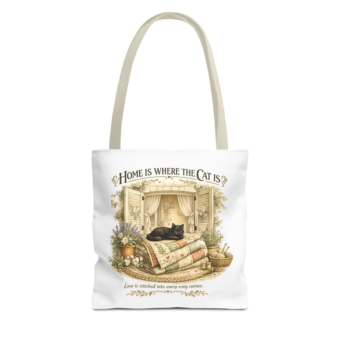 The Home Quilt | Dog Mom Collection Totebag