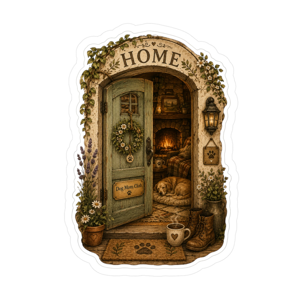 Storybook Door | Kiss-Cut Vinyl Decals Sticker