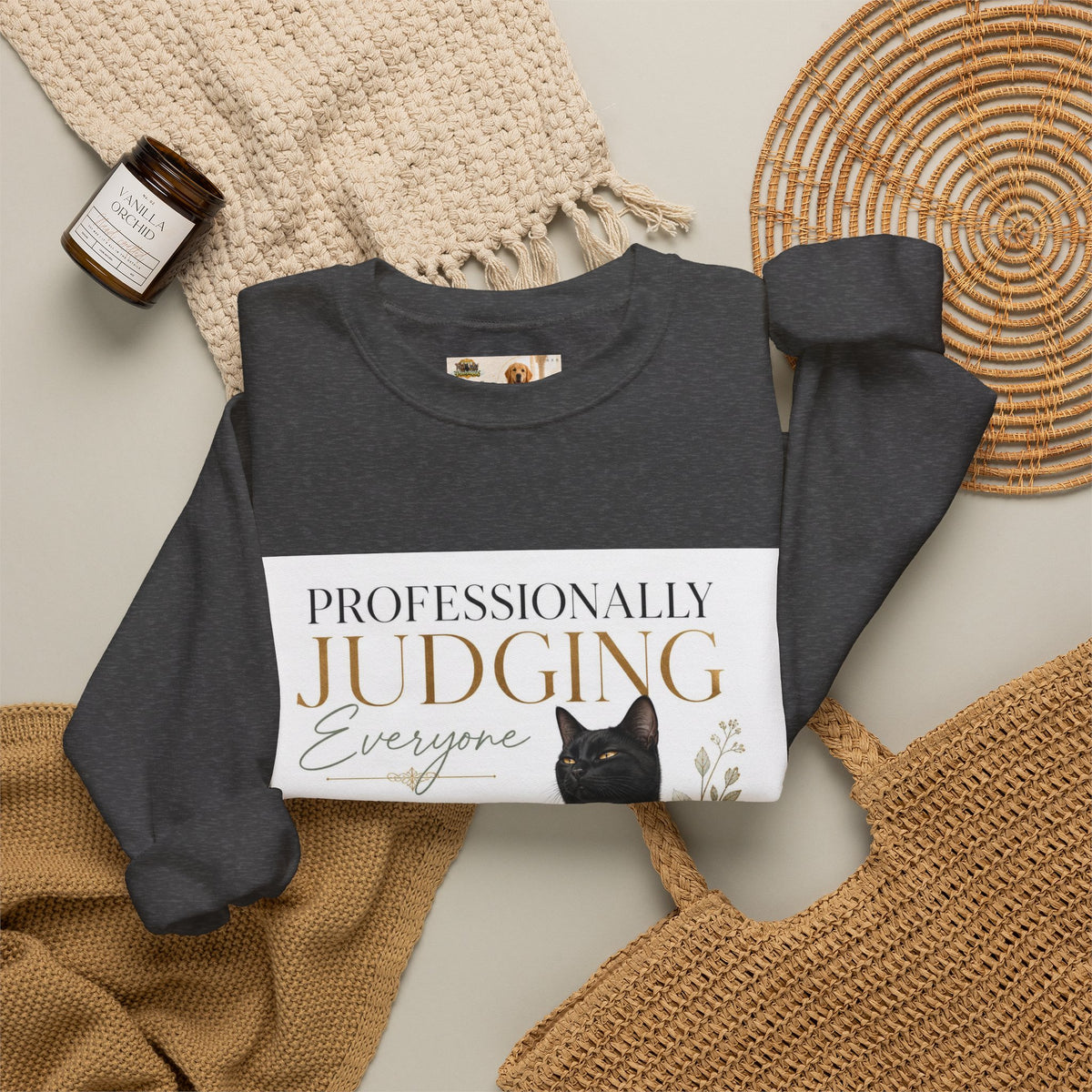 Professionally Judging Everyone | Rescue Collection Sweatshirt
