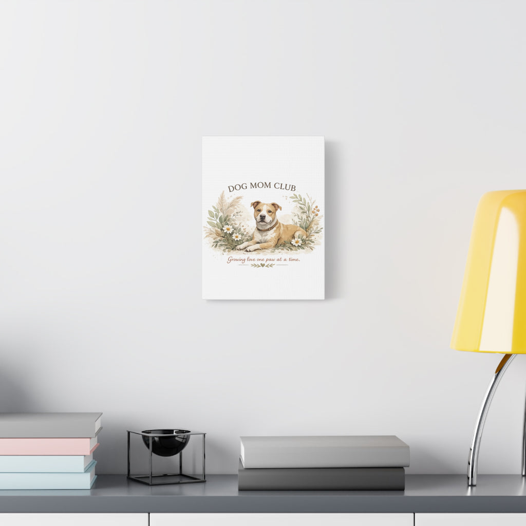 Dog Mom's Wild Garden | Matte Canvas, Stretched, 1.25"