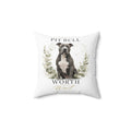 WORTH THE WAIT | Spun Polyester Square Pillow