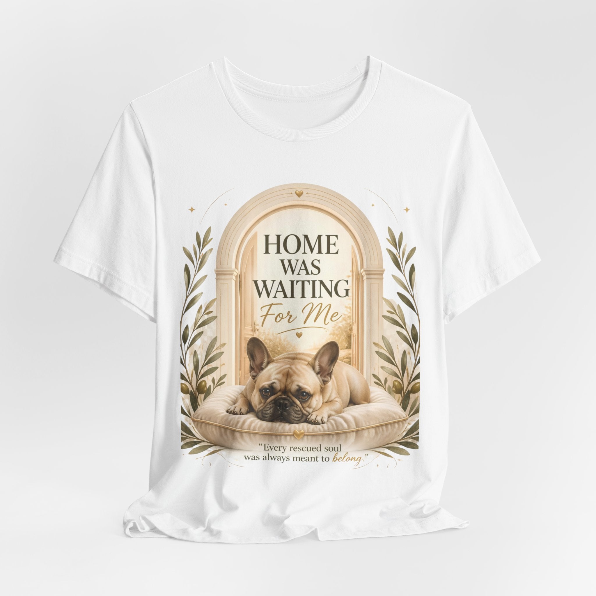 HOME IS WAITING FOR ME | Bella+Canvas 3001 Unisex Jersey T-Shirt
