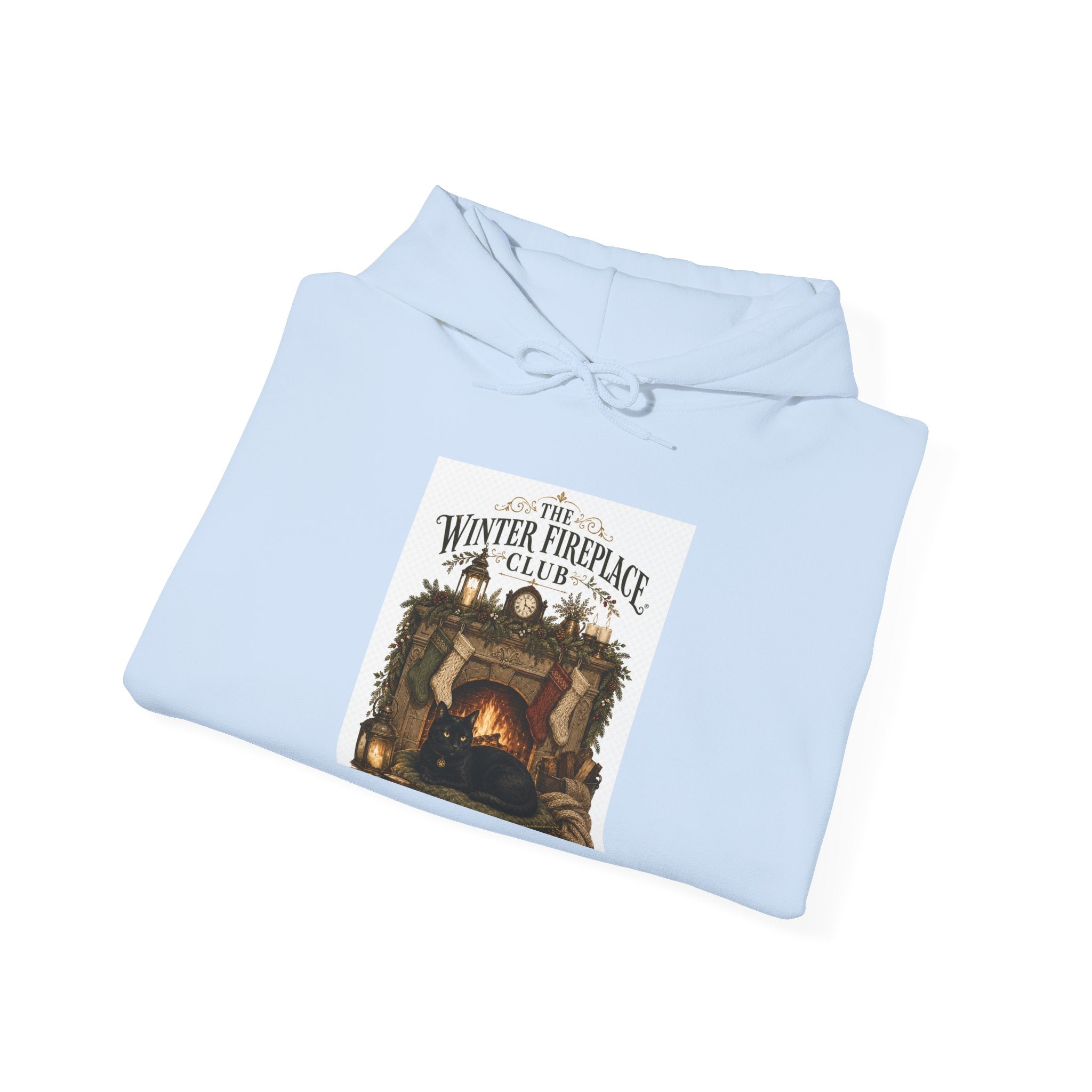 THE WINTER FIREPLACE CLUB | Gildan Heavy Blend™ Hoodie (18500)