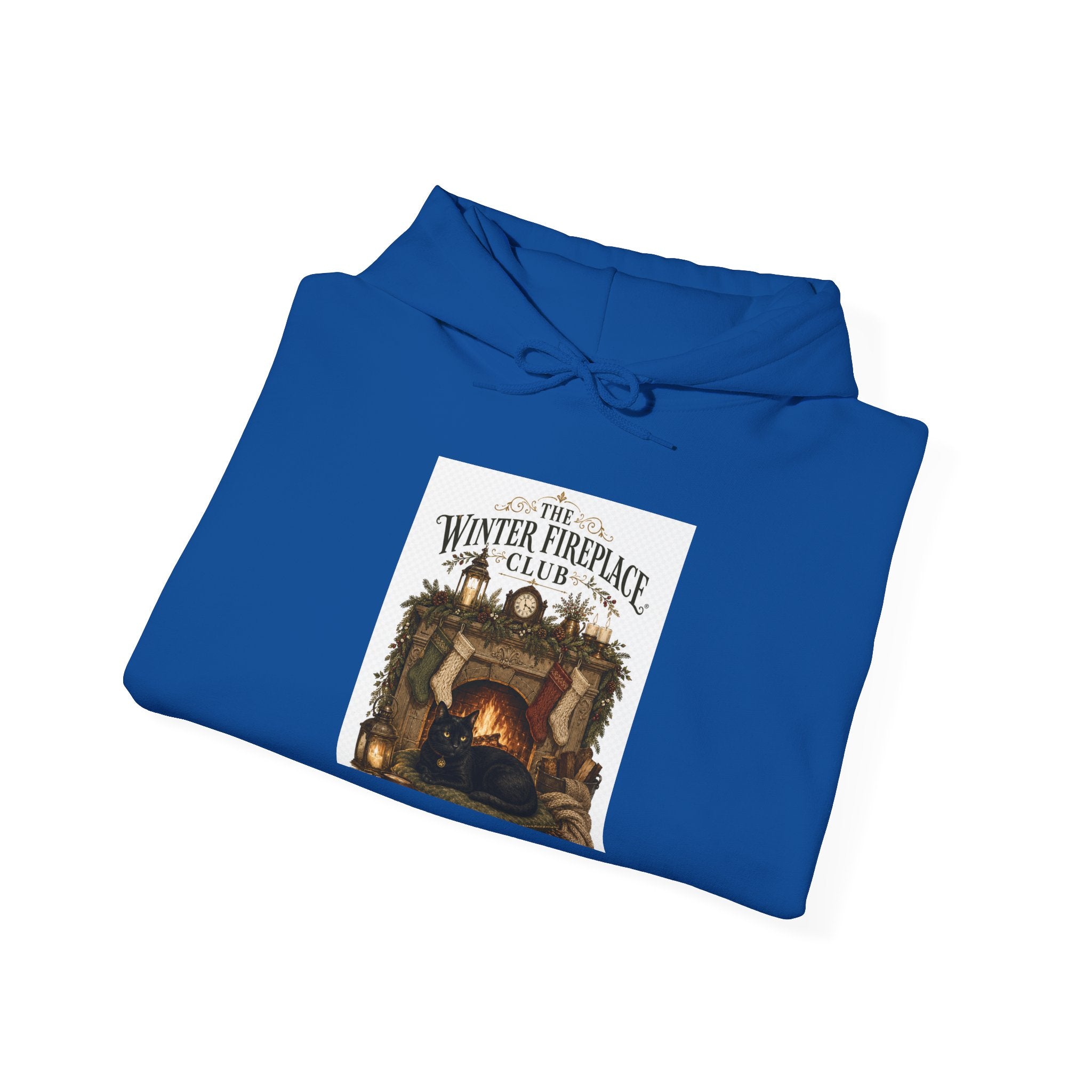 THE WINTER FIREPLACE CLUB | Gildan Heavy Blend™ Hoodie (18500)