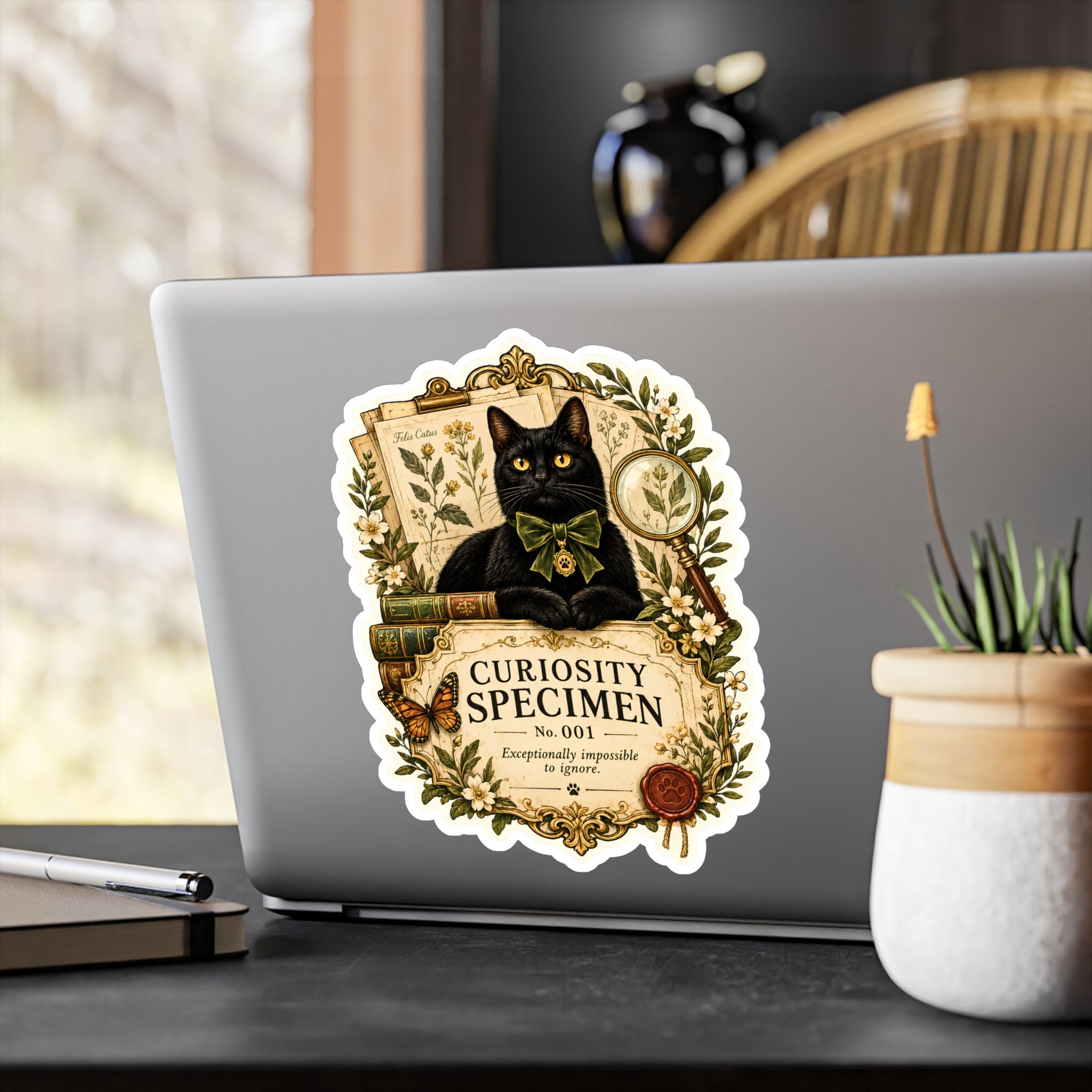 THE CURIOSITY SPECIMEN | Kiss-Cut Vinyl Decals Sticker