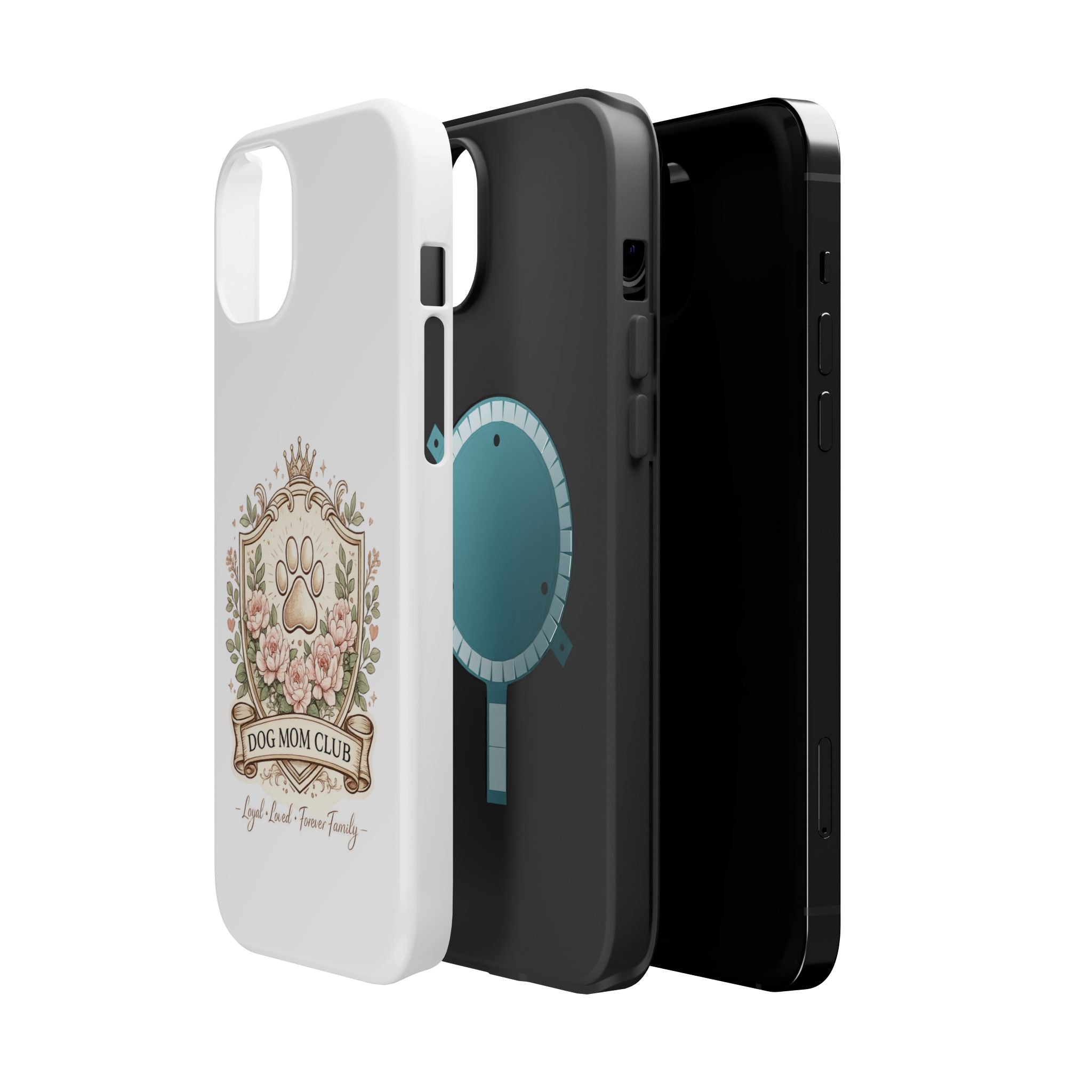 Floral Paw Crest Phone case