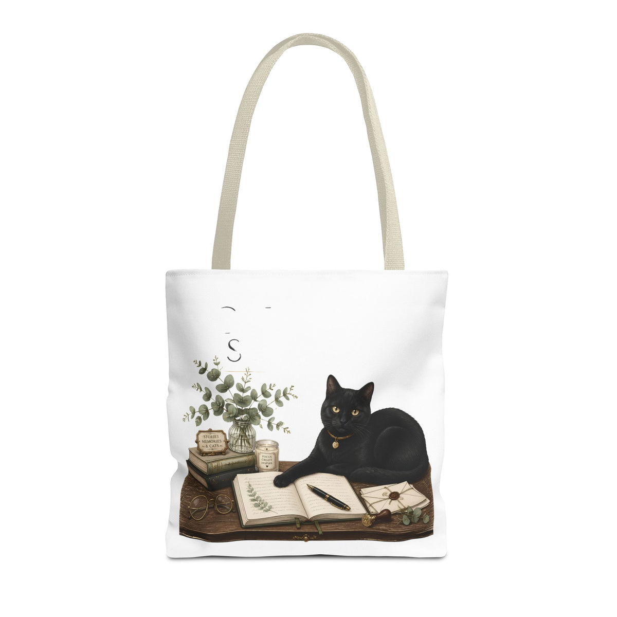 The Letter Writer's Desk | Cat Mom Collection Totebag