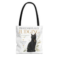 Professionally Judging Everyone | Fun Collection Totebag