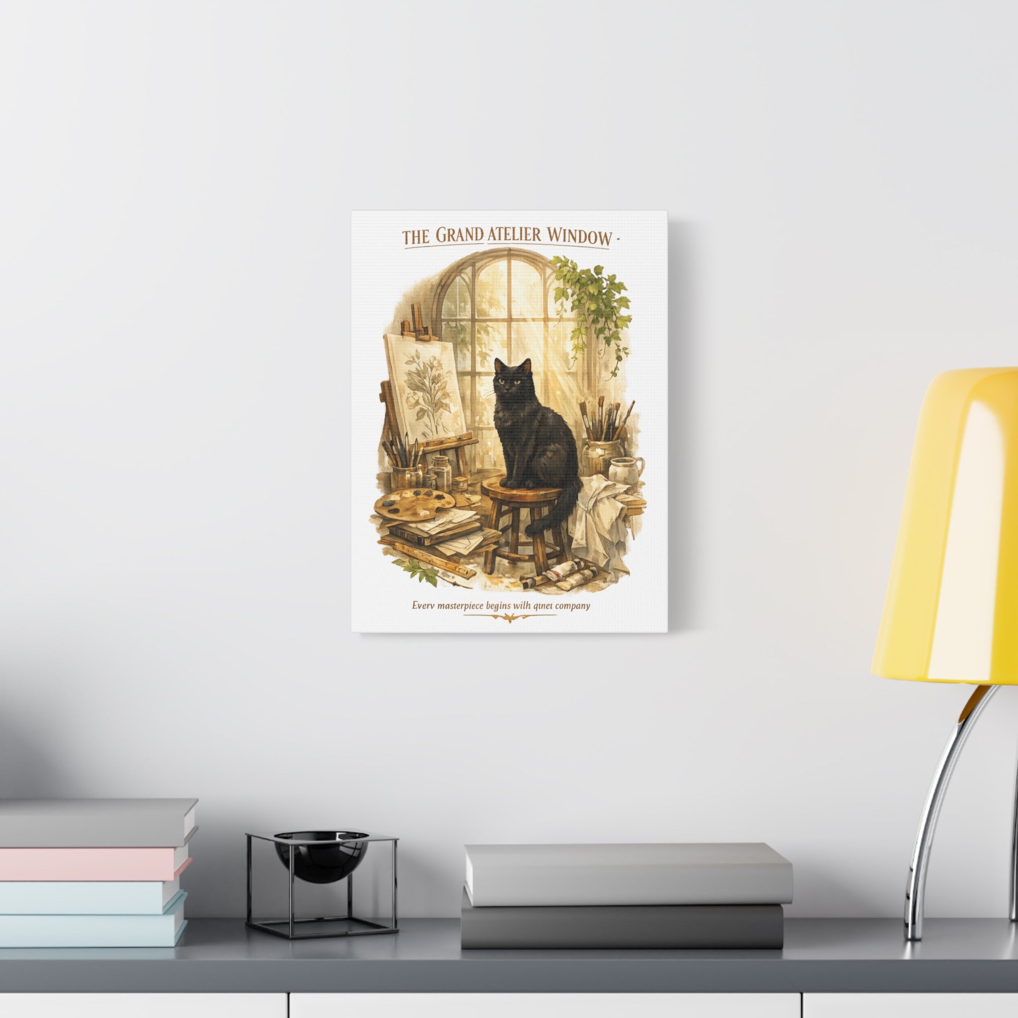 The Grand Atelier Window | Matte Canvas