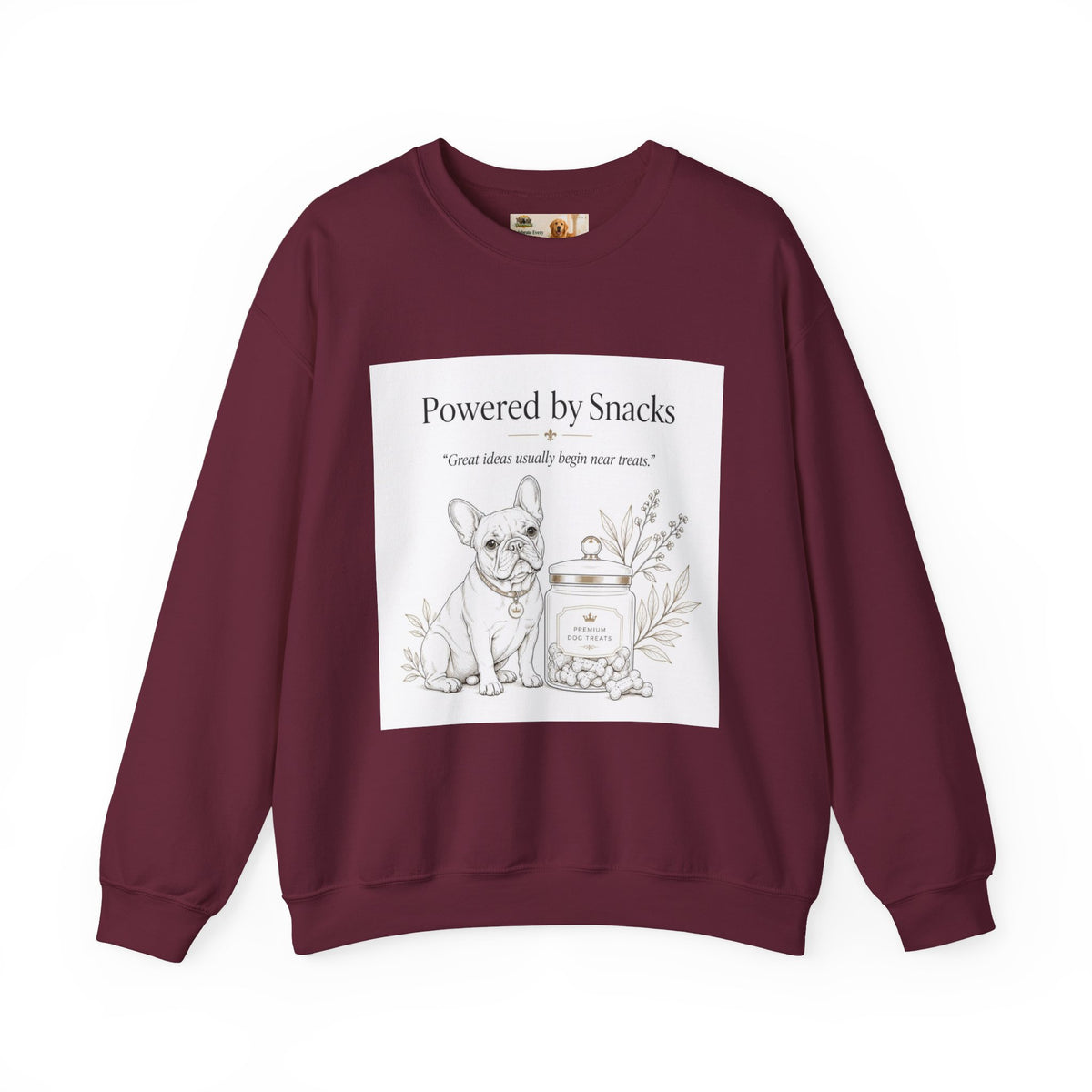 Powered by Snacks | Fun Collection Sweatshirt