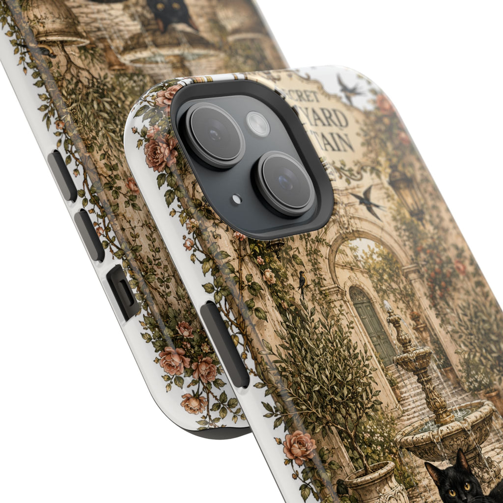 THE SECRET COURTYARD FOUNTAIN | Phone case