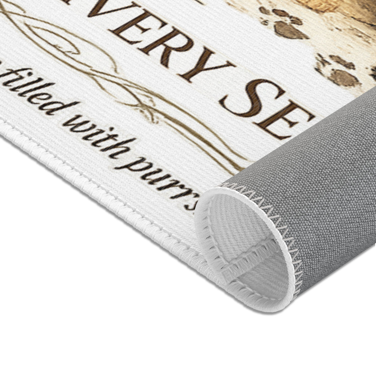 Midnight Delivery Service | Cat Mom Area Rugs