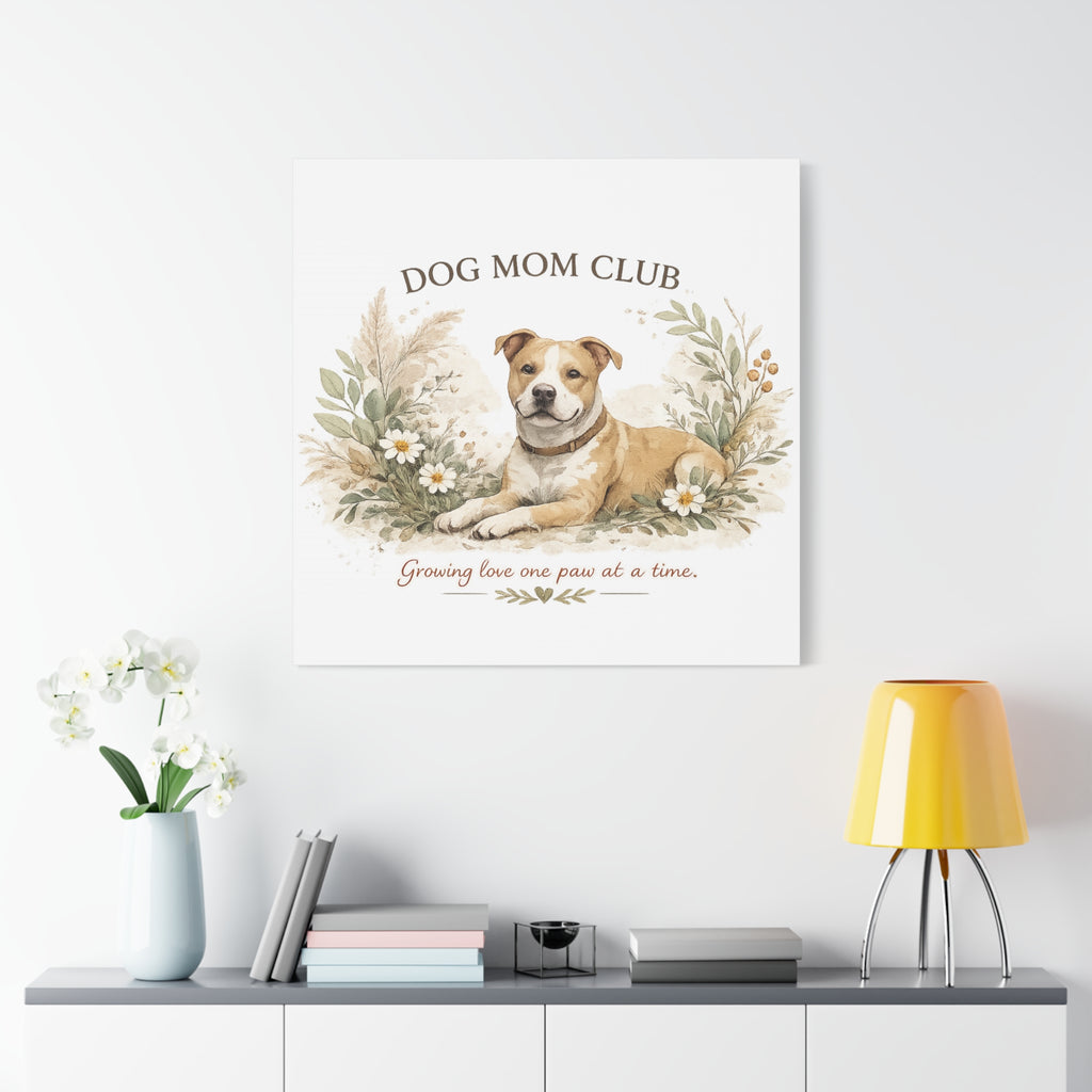 Dog Mom's Wild Garden | Matte Canvas, Stretched, 1.25"