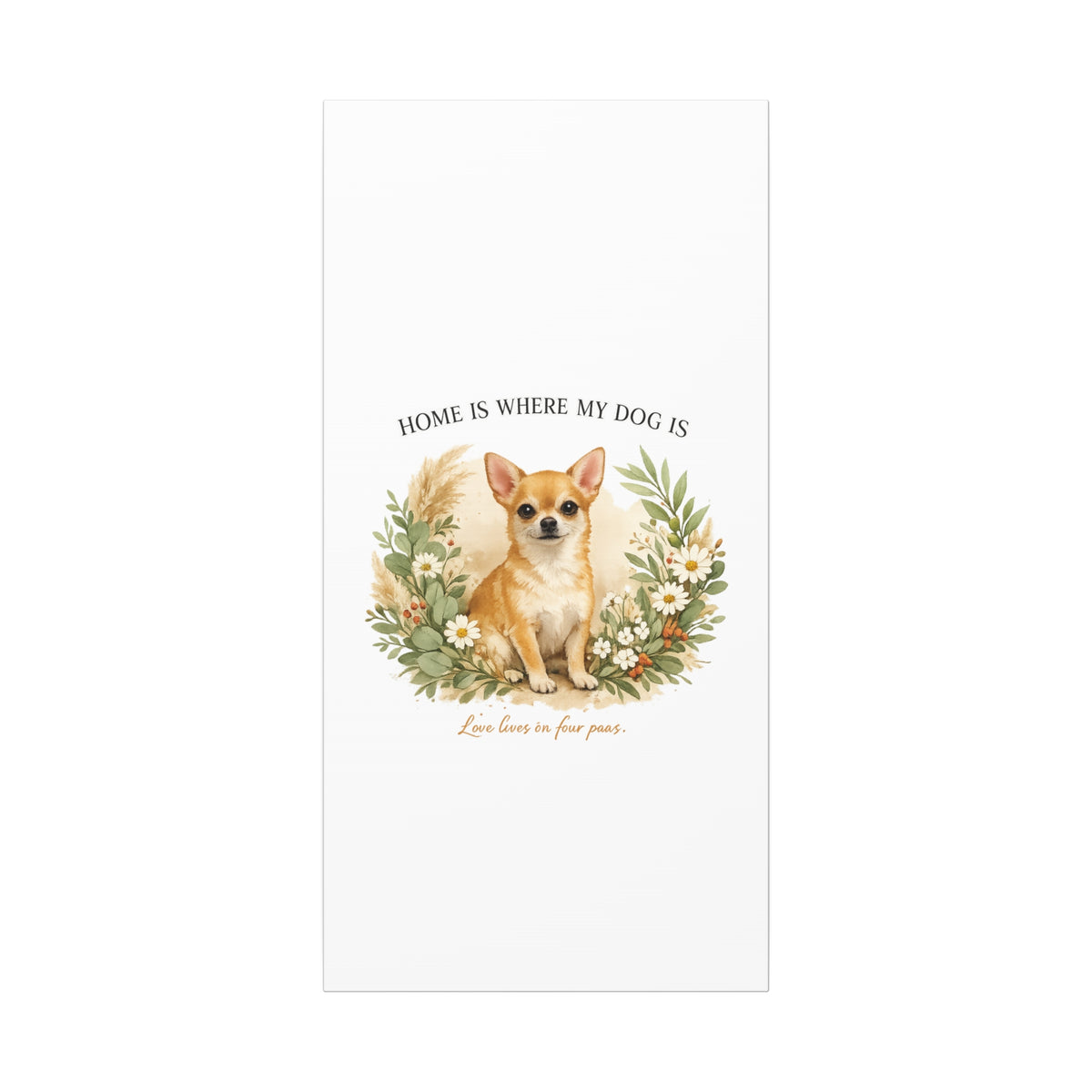 The Heart of the Home | Dog Mom Collection Matte Canvas