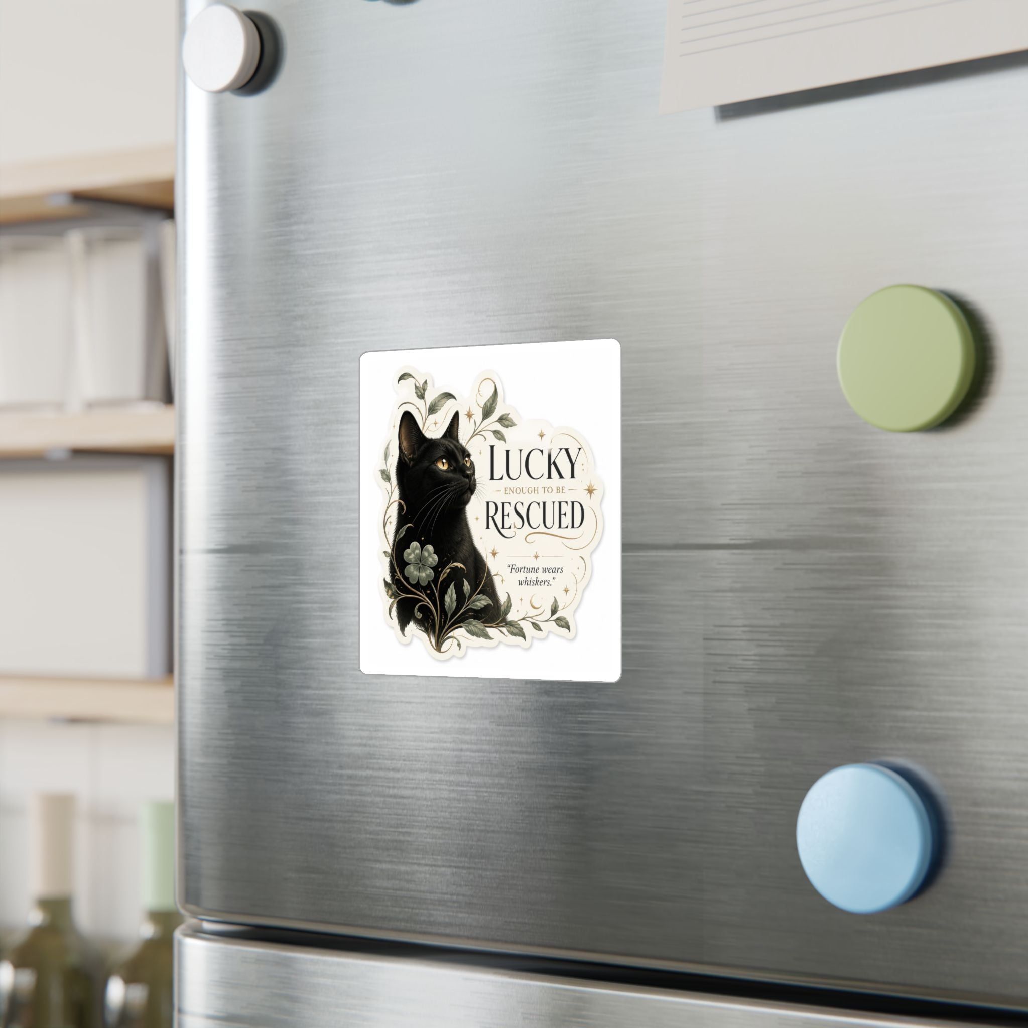 LUCKY RESCUE | Kiss-Cut Vinyl Decals Sticker