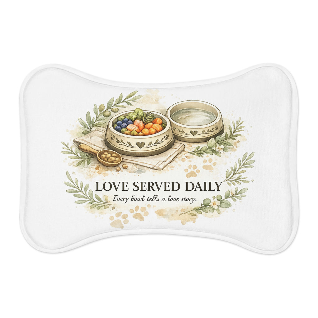 Love Served Daily | Pet Feeding Mats