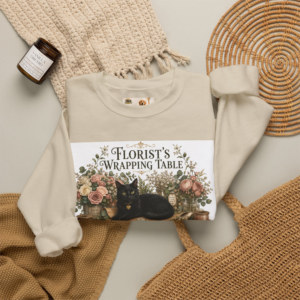 THE FLORIST'S WRAPPING TABLE