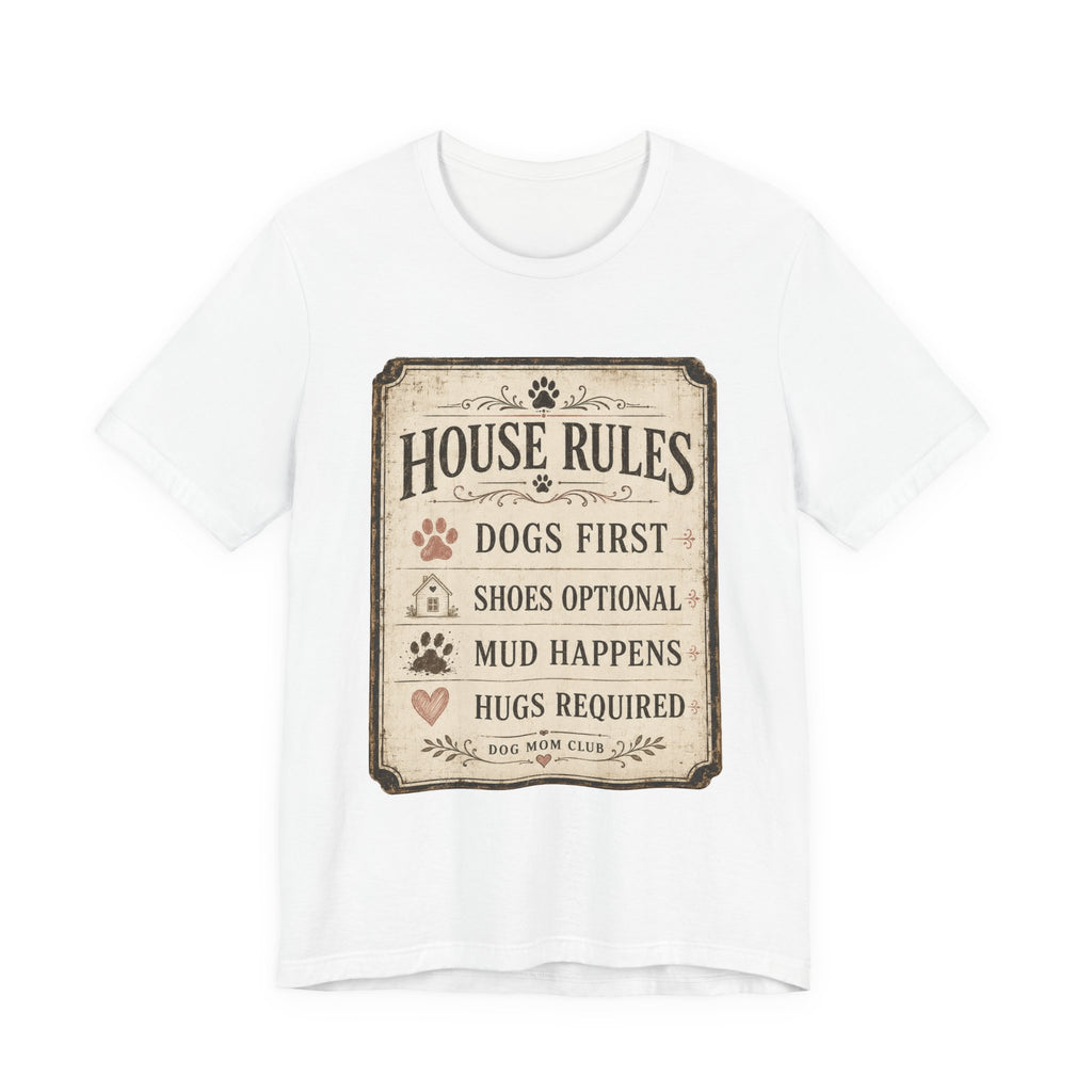 House Rules | Bella+Canvas 3001 Unisex Jersey T-Shirt