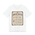House Rules | Bella+Canvas 3001 Unisex Jersey T-Shirt