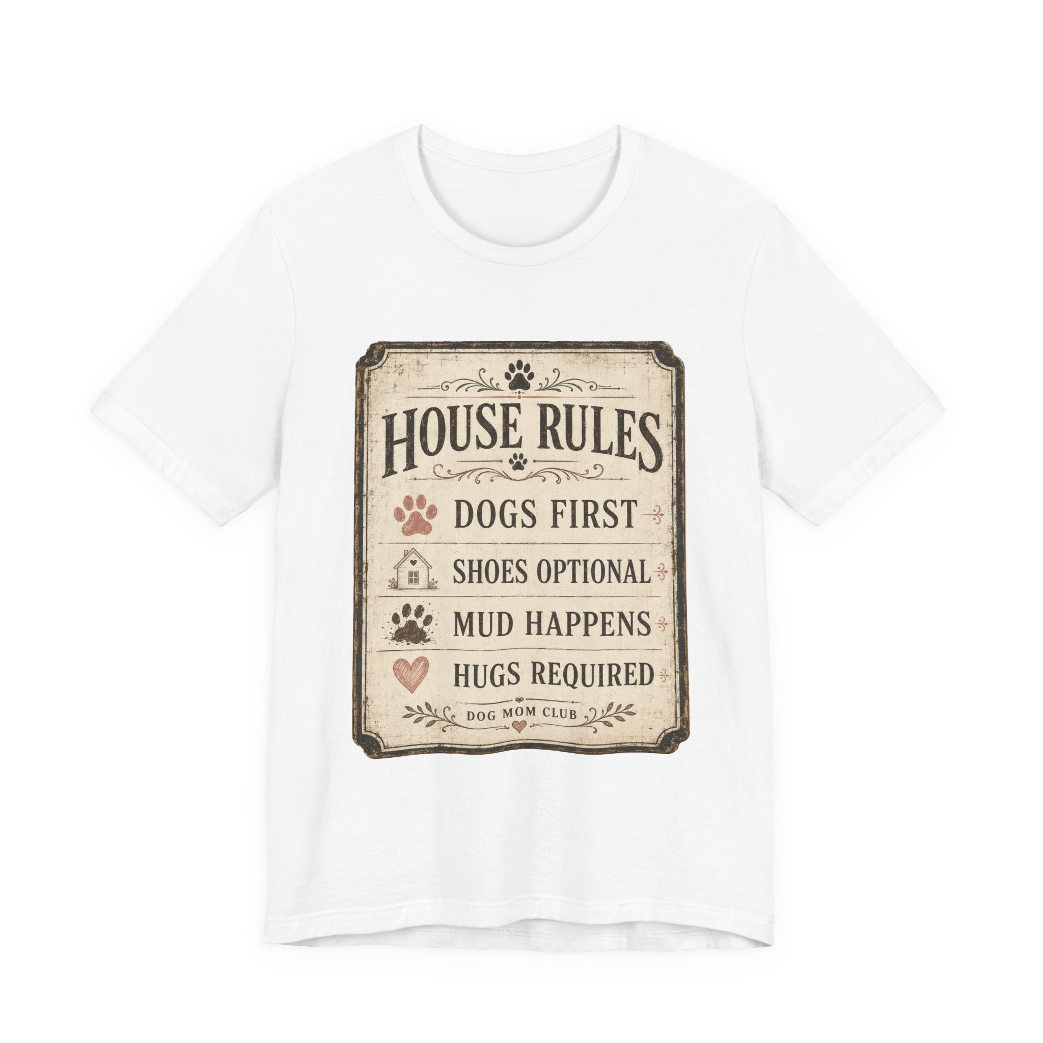 House Rules | Bella+Canvas 3001 Unisex Jersey T-Shirt