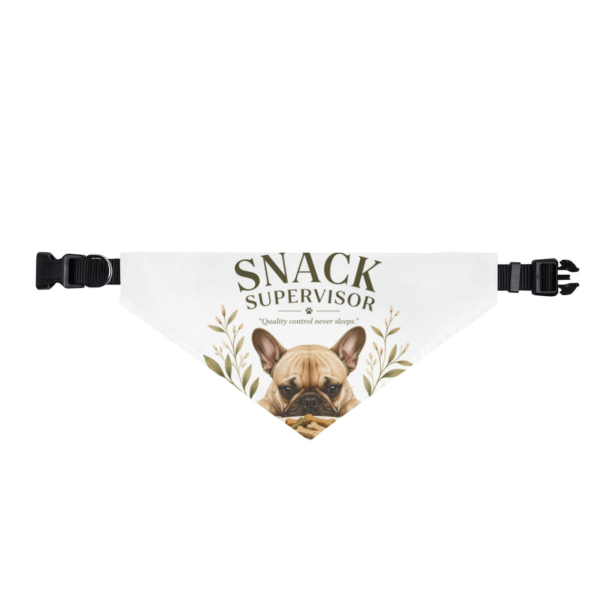 Snack Supervisor | Fun Collection Pet Bandana