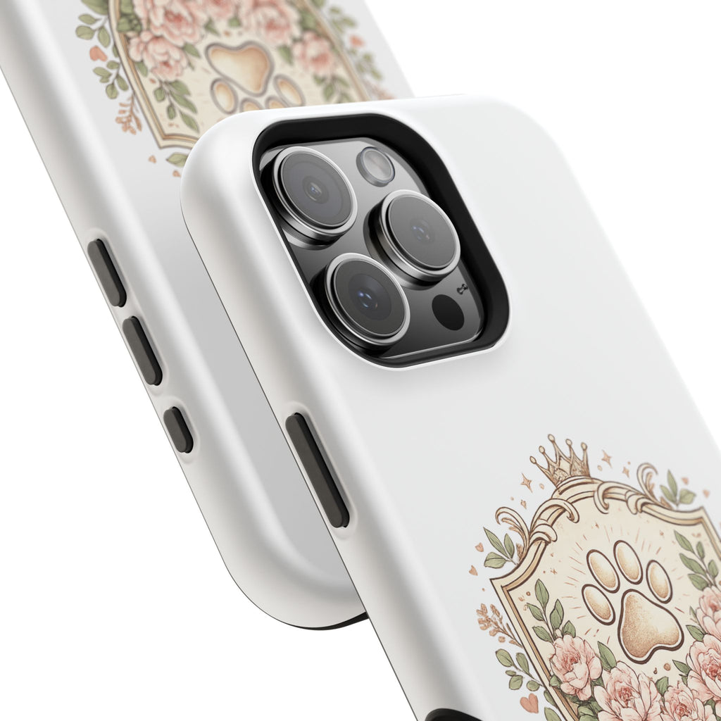 Floral Paw Crest Phone case
