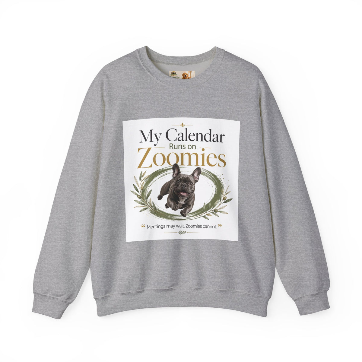 My Calendar Runs on Zoomies | Rescue Collection Sweatshirt